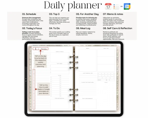 All-in-One Dated Digital Planner - Image 4
