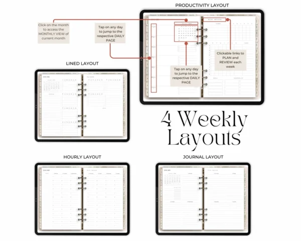 All-in-One Dated Digital Planner - Image 7