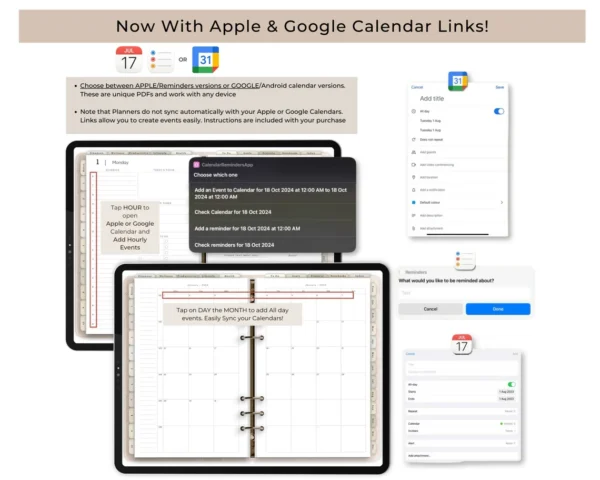 All-in-One Dated Digital Planner - Image 8