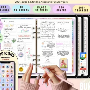 All-in-One Dated Digital Planner